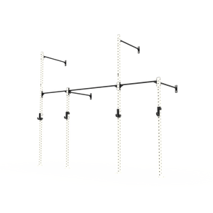 3 Series Wall Mounted High Low Rig 2 Bay | BLK BOX
