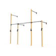 3 Series Wall Mounted High Low Rig 2 Bay | BLK BOX