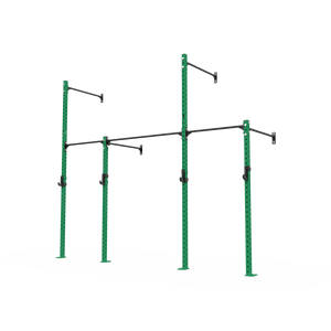 3 Series Wall Mounted High Low Rig 2 Bay | BLK BOX