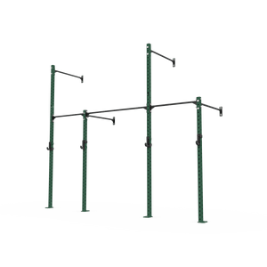 3 Series Wall Mounted High Low Rig 2 Bay | BLK BOX
