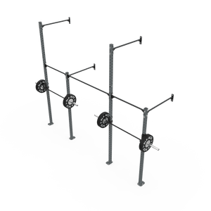 3 Series Wall Mounted High Low Rig 2 Bay | BLK BOX
