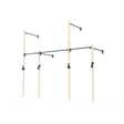 3 Series Wall Mounted High Low Rig 2 Bay | BLK BOX
