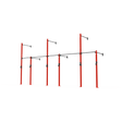 3 Series Wall Mounted High Low Rig 3 Bay | BLK BOX