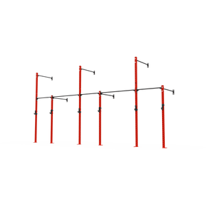 3 Series Wall Mounted High Low Rig 3 Bay | BLK BOX