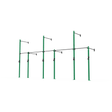 3 Series Wall Mounted High Low Rig 3 Bay | BLK BOX