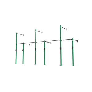 3 Series Wall Mounted High Low Rig 3 Bay | BLK BOX