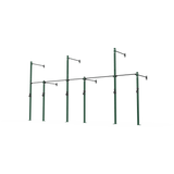 3 Series Wall Mounted High Low Rig 3 Bay | BLK BOX