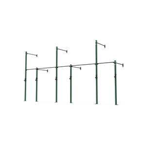 3 Series Wall Mounted High Low Rig 3 Bay | BLK BOX