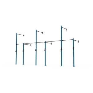 3 Series Wall Mounted High Low Rig 3 Bay | BLK BOX