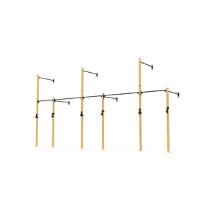 3 Series Wall Mounted High Low Rig 3 Bay | BLK BOX