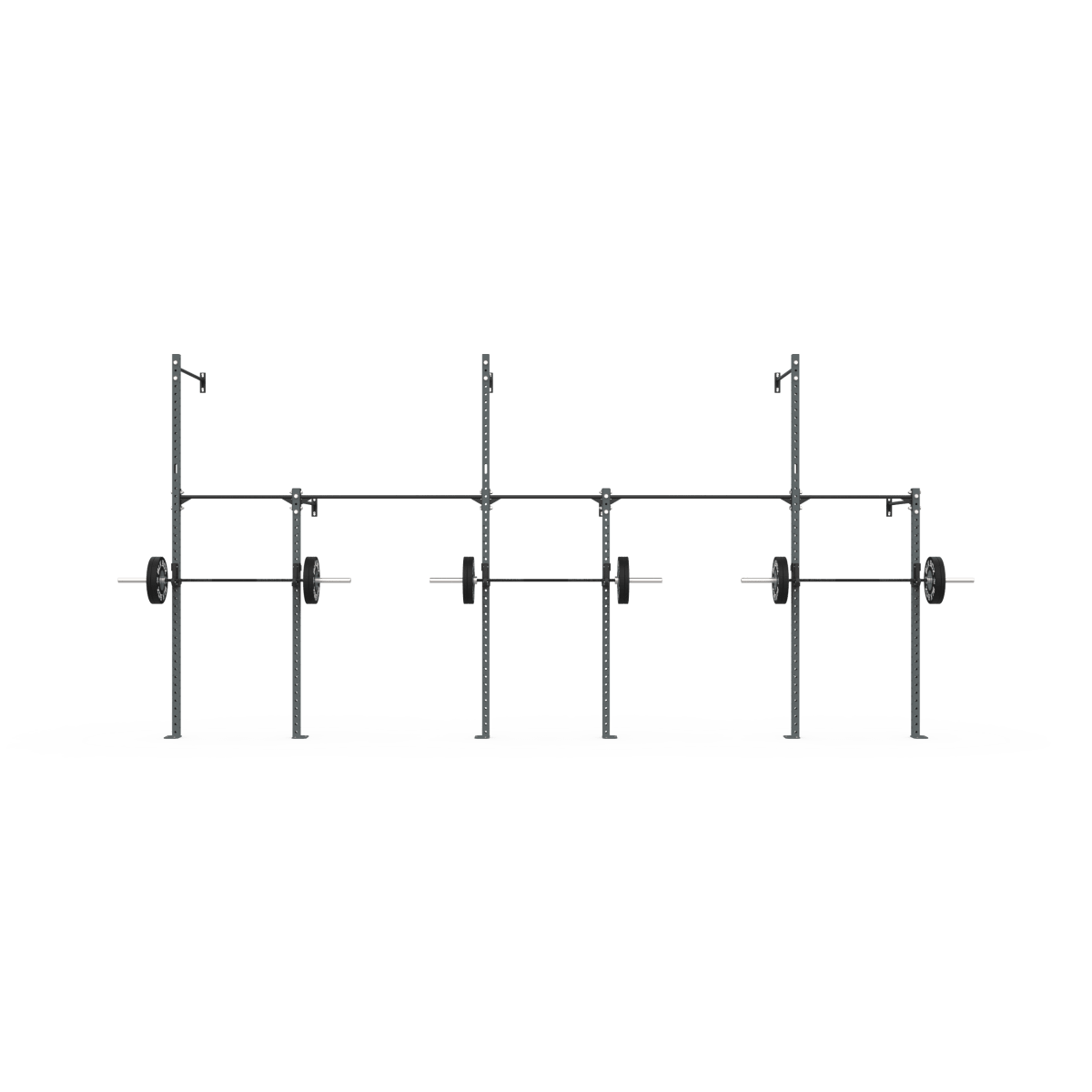 3 Series Wall Mounted High Low Rig 3 Bay | BLK BOX