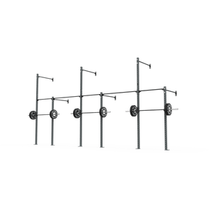 3 Series Wall Mounted High Low Rig 3 Bay | BLK BOX