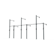 3 Series Wall Mounted High Low Rig 3 Bay | BLK BOX