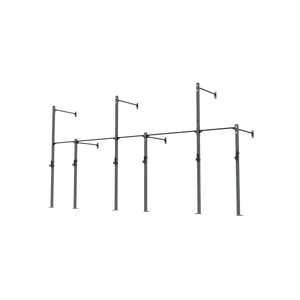 3 Series Wall Mounted High Low Rig 3 Bay | BLK BOX