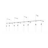 3 Series Wall Mounted High Low Rig 4 Bay | BLK BOX