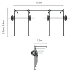 3 Series Wall Mounted Rigs | BLK BOX