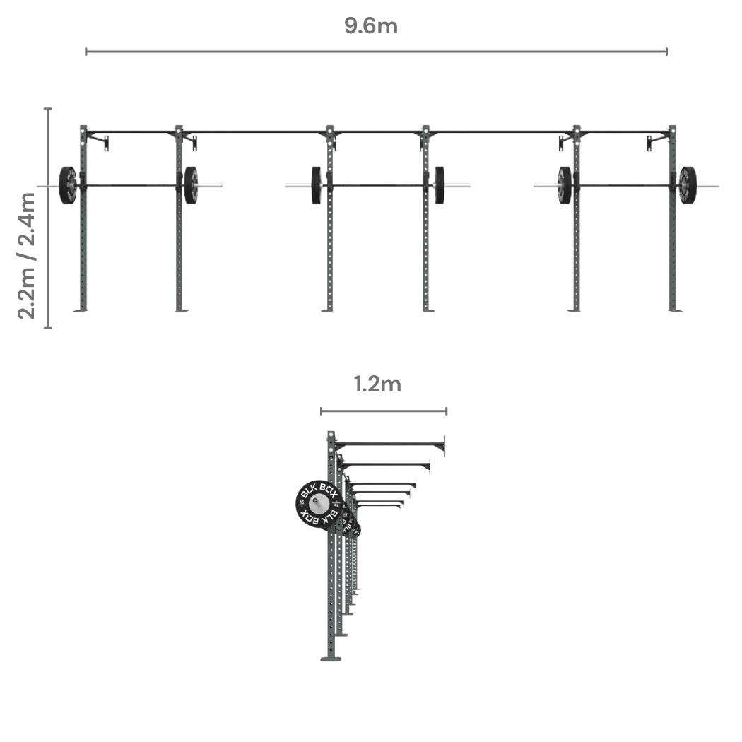3 Series Wall Mounted Rigs - BLK BOX