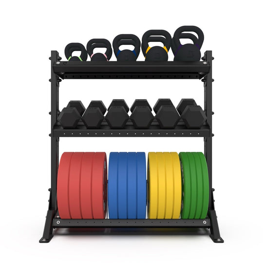 3 Tier Basecamp Storage System - 1.2m - BLK BOX