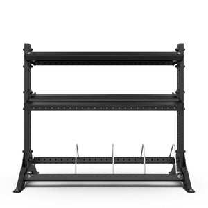 3 Tier Basecamp Storage System - 1.5m - BLK BOX