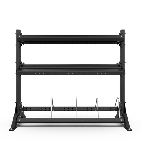 3 Tier Basecamp Storage System - 1.5m - BLK BOX