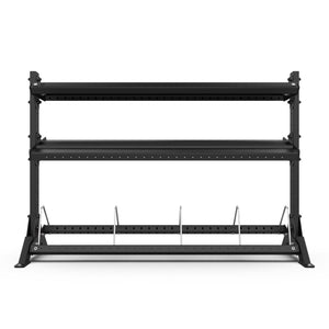 3 Tier Basecamp Storage System - 1.8m - BLK BOX