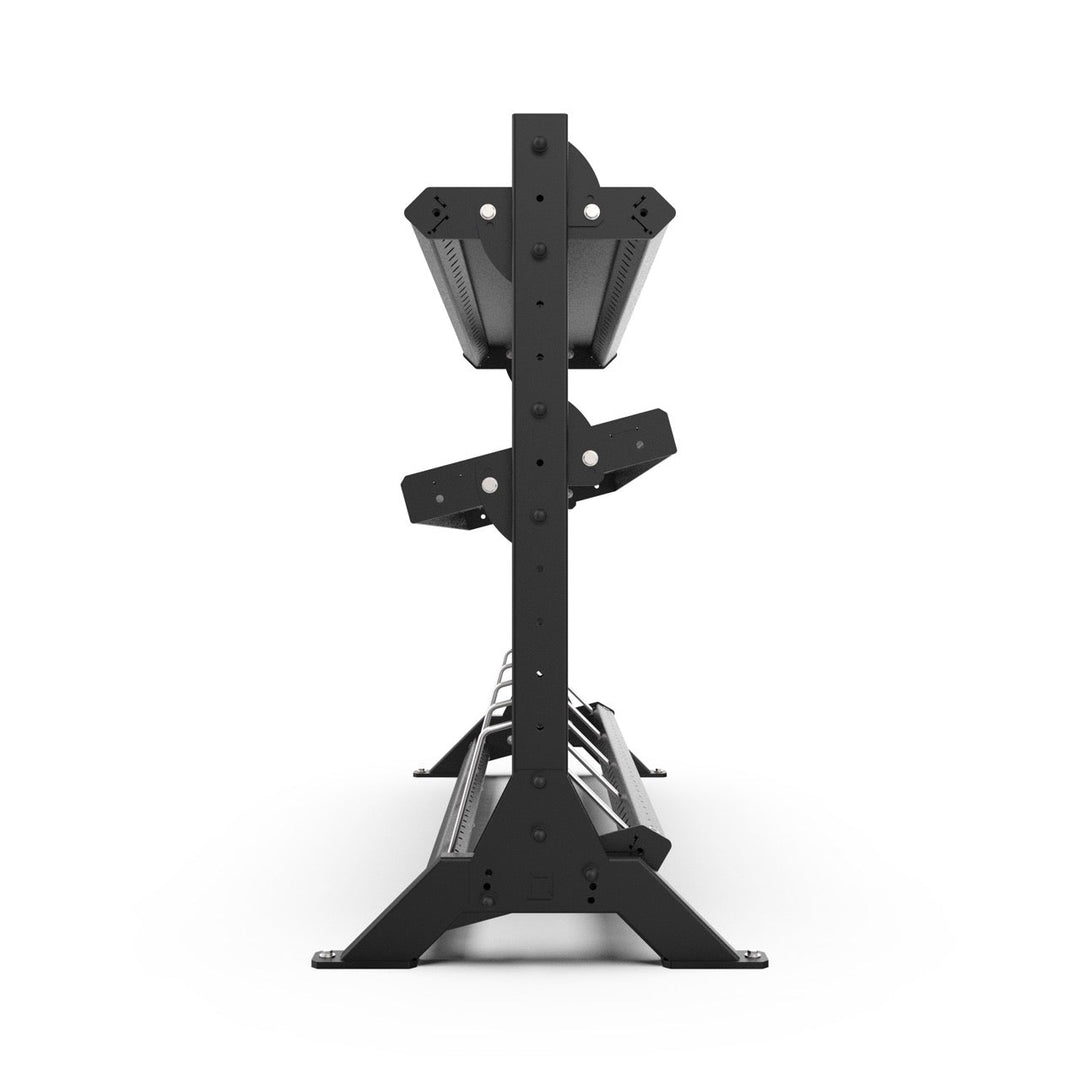 3 Tier Basecamp Storage System - 1.8m - BLK BOX