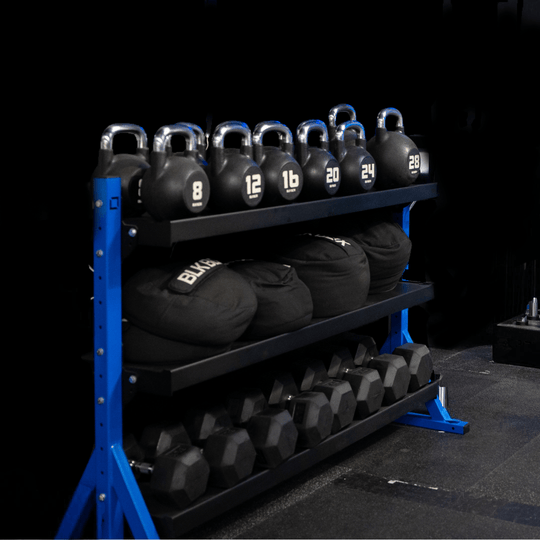 3 Tier Basecamp Storage System - 1.8m - BLK BOX