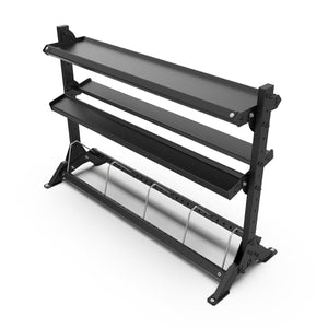 3 Tier Basecamp Storage System - 1.8m - BLK BOX