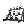 3 Tier Kettlebell Rack | BLK BOX