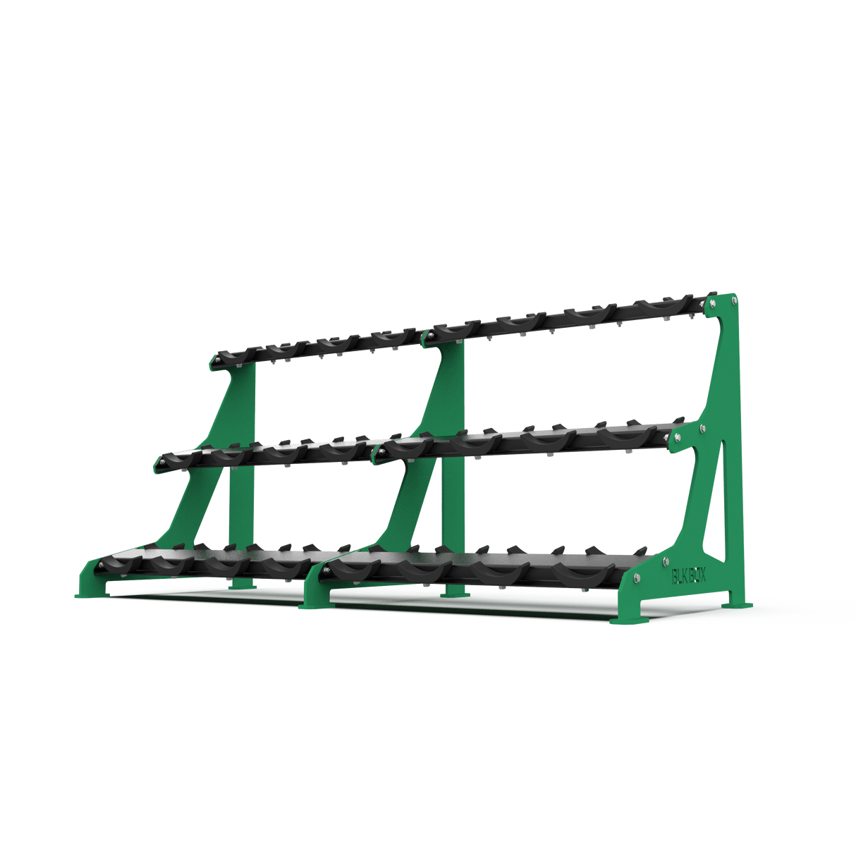 3 Tier Round Dumbbell Rack 2.5 - 30kg - BLK BOX