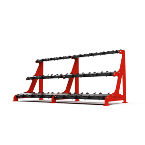 3 Tier Round Dumbbell Rack 2.5 - 30kg - BLK BOX