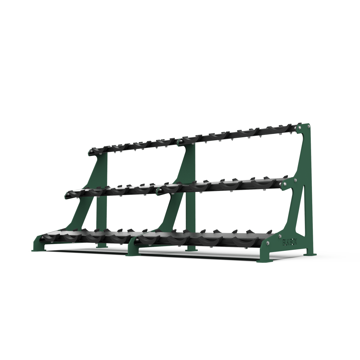 3 Tier Round Dumbbell Rack 2.5 - 30kg - BLK BOX