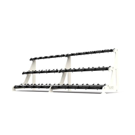 3 Tier Round Dumbbell Rack 2.5 - 40kg - BLK BOX
