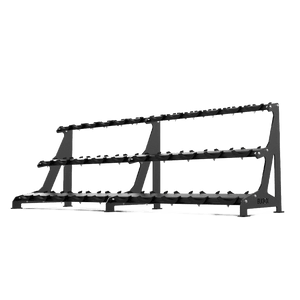 3 Tier Round Dumbbell Rack 2.5 - 40kg | BLK BOX
