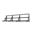 3 Tier Round Dumbbell Rack 2.5 - 50kg | BLK BOX
