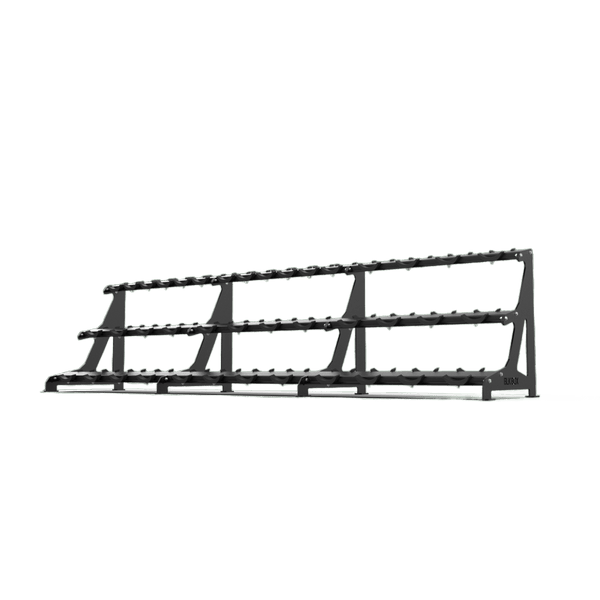 3 Tier Round Dumbbell Rack 2.5 - 50kg | BLK BOX