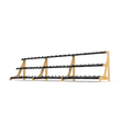 3 Tier Round Dumbbell Rack 2.5 - 50kg - BLK BOX