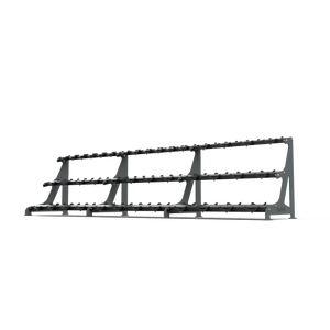 3 Tier Round Dumbbell Rack 2.5 - 50kg - BLK BOX