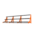 3 Tier Round Dumbbell Rack 2.5 - 50kg - BLK BOX