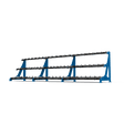 3 Tier Round Dumbbell Rack 2.5 - 50kg - BLK BOX