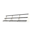 3 Tier Round Dumbbell Rack 2.5 - 50kg - BLK BOX