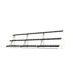 3 Tier Round Dumbbell Rack 2.5 - 50kg - BLK BOX