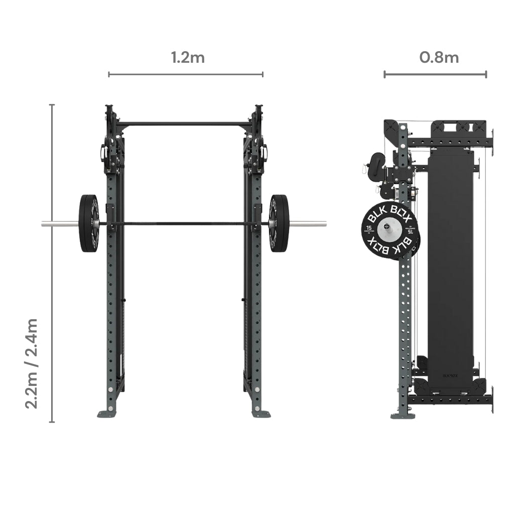 3 Series Nexus Wall Mounted Rack-Racks-BLK BOX
