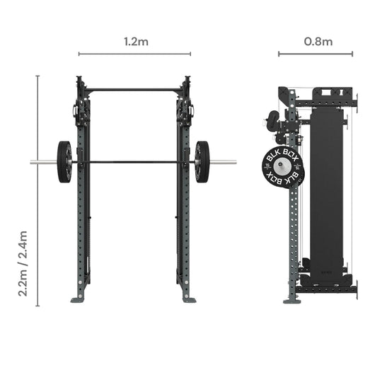 3 Series Nexus Wall Mounted Rack-Racks-BLK BOX