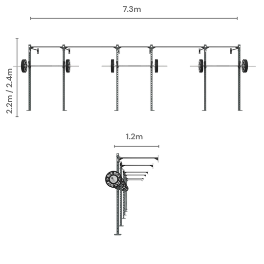 3 Series Wall Mounted Rigs