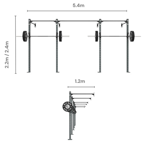 3 Series Wall Mounted Rigs-Rigs-BLK BOX