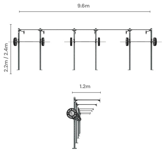 3 Series Wall Mounted Rigs-Rigs-BLK BOX