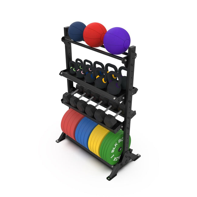 4 Tier Basecamp Storage System - 1.2m - BLK BOX