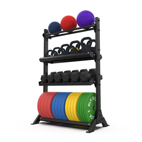 4 Tier Basecamp Storage System - 1.2m - BLK BOX