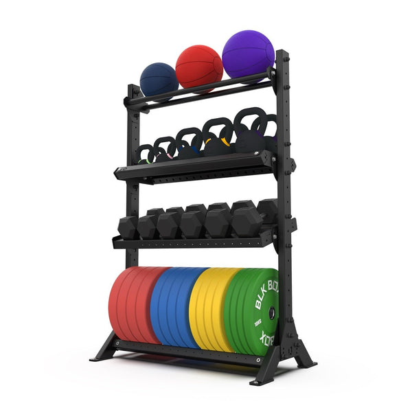 4 Tier Basecamp Storage System - 1.2m - BLK BOX